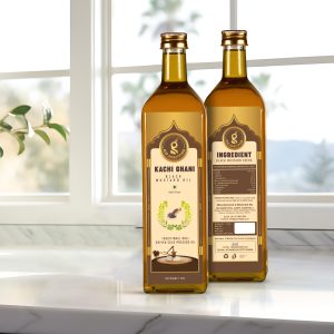 Kachi Ghani Cold Pressed Black Mustard Combo 2x1000ML