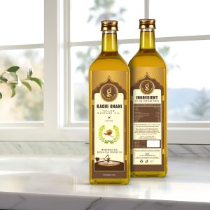 Kachi Ghani Cold Pressed Yellow Mustard Oil Combo 2x1000ML