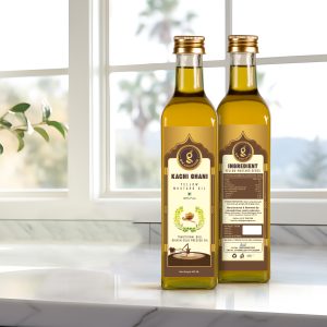 Kachi Ghani Cold Pressed Yellow Mustard Oil Combo 2x500ML